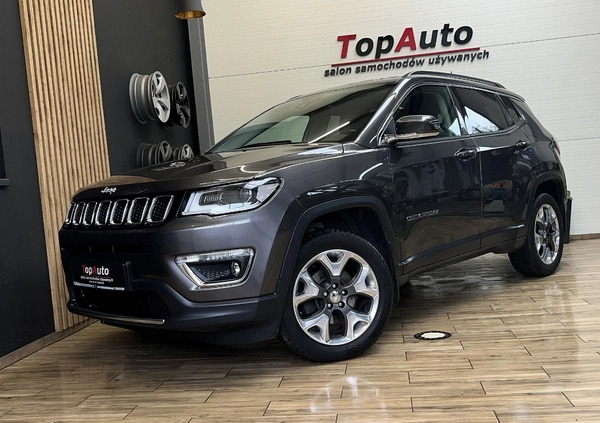 Jeep Compass cena 85900 przebieg: 92000, rok produkcji 2018 z Tczew małe 781